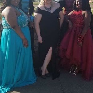 Black prom / event dress